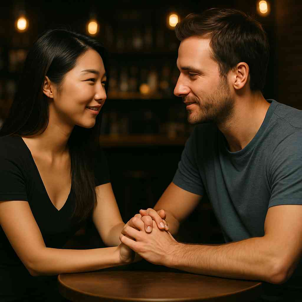 Korean Woman at a Hongdae Club